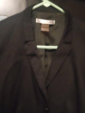 peter nygard black blazer 8